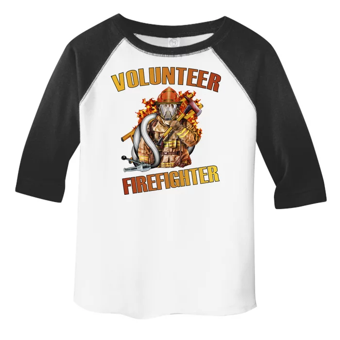 Volunteer Firefighter Toddler Fine Jersey T-Shirt