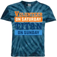 Titans Navy Tie Dye T-Shirt