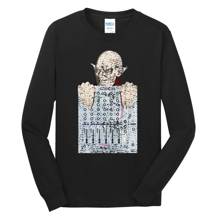 Vampire Orlock Mixing Board Tall Long Sleeve T-Shirt