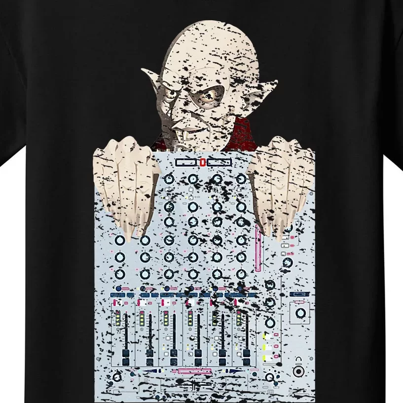 Vampire Orlock Mixing Board Kids T-Shirt