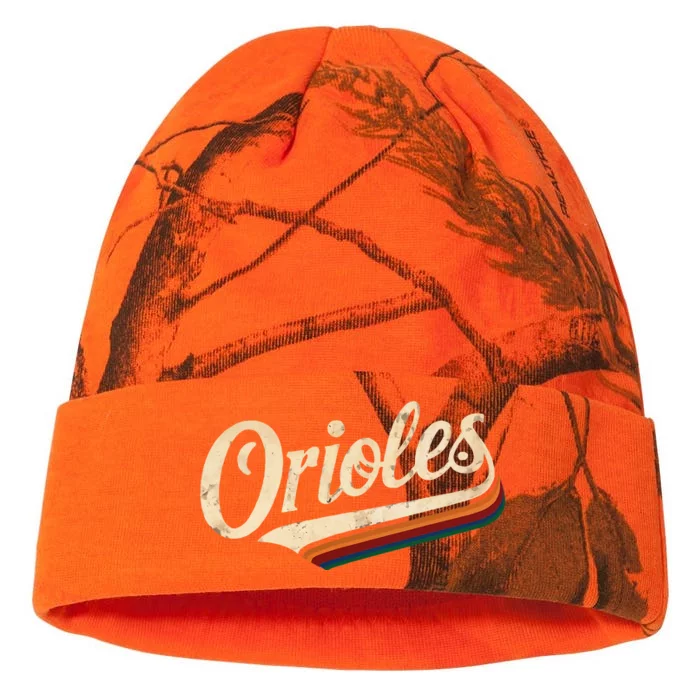 Vintage Orioles Name Retro Throwback Kati - 12in Camo Beanie