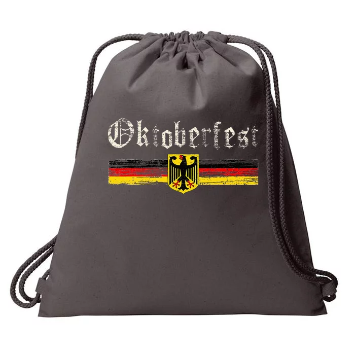 Vintage Oktoberfest Octoberfest German Drinking Festival Drawstring Bag