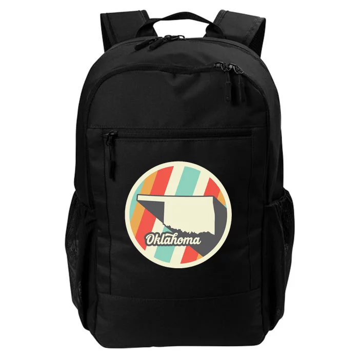 Vintage Oklahoma Ok Home State Retro Teal Gift Daily Commute Backpack