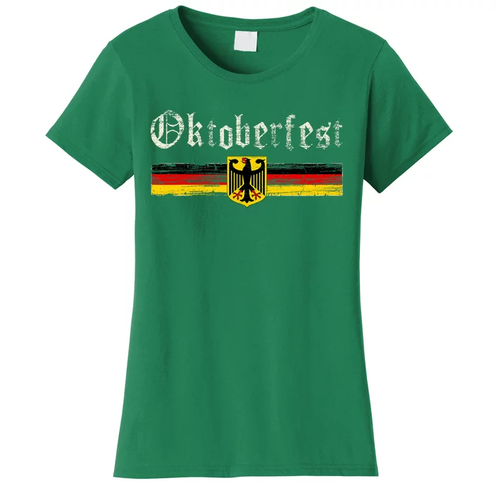 Vintage Oktoberfest Octoberfest German Drinking Festival Women's T-Shirt