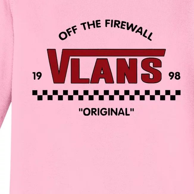 Vlan Out Of The Firewall Network Engineering Baby Long Sleeve Bodysuit