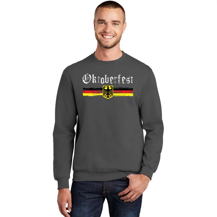 Vintage Oktoberfest Octoberfest German Drinking Festival Tall Sweatshirt