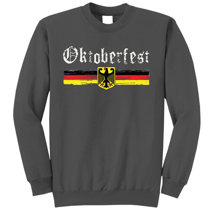 Vintage Oktoberfest Octoberfest German Drinking Festival Tall Sweatshirt