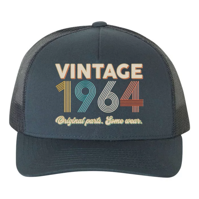 Vintage Original Parts Some Wear 1964 60th Birthday Yupoong Adult 5-Panel Trucker Hat