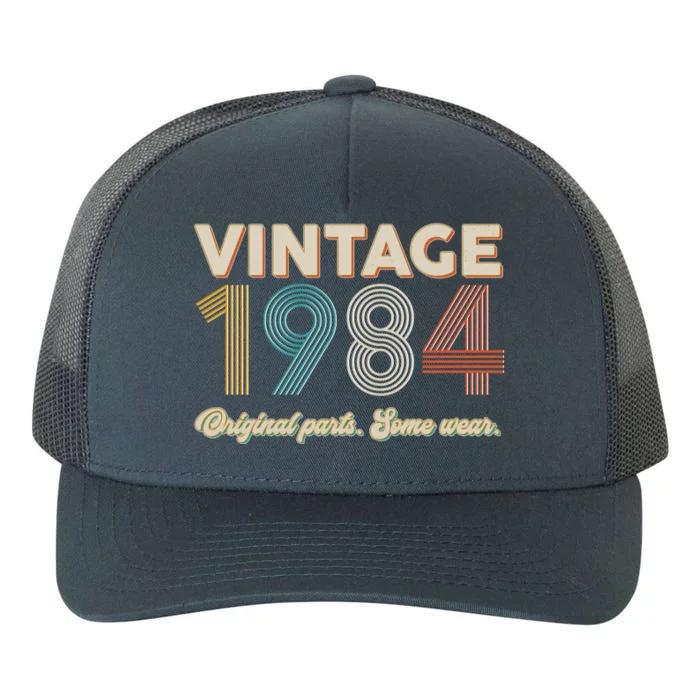 Vintage Original Parts Some Wear 1984 40th Birthday Yupoong Adult 5-Panel Trucker Hat