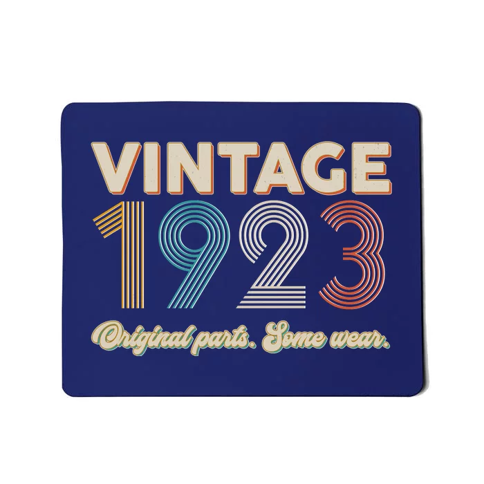 Vintage Original Parts Some Wear 1923 100th Birthday Mousepad