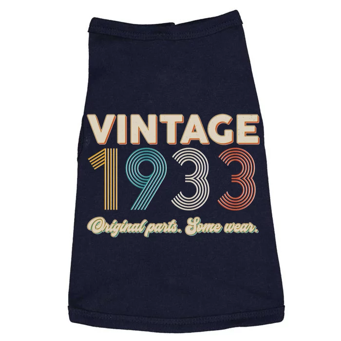 Vintage Original Parts Some Wear 1933 90th Birthday Doggie Tank