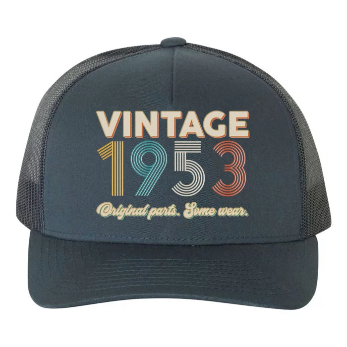 Vintage Original Parts Some Wear 1953 70th Birthday Yupoong Adult 5-Panel Trucker Hat