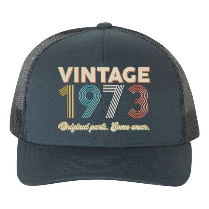 Vintage Original Parts Some Wear 1973 50th Birthday Yupoong Adult 5-Panel Trucker Hat