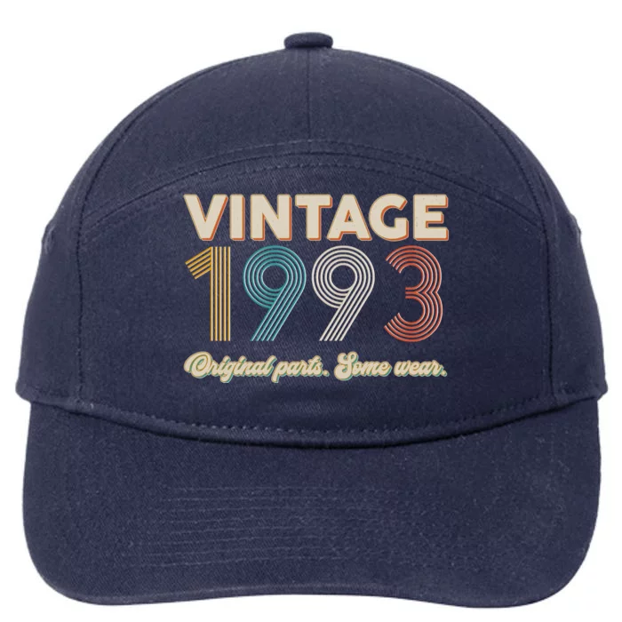 Vintage Original Parts Some Wear 1993 30th Birthday 7-Panel Snapback Hat