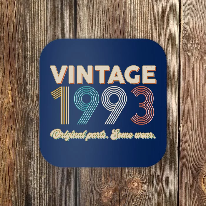 Vintage Original Parts Some Wear 1993 30th Birthday Coaster