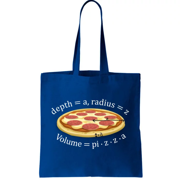 Volume Of Pizza Funny Math Gift Tote Bag