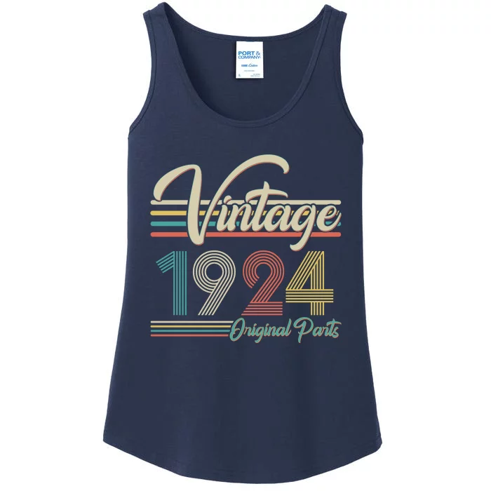 Vintage Original Parts 1924 100th Birthday Ladies Essential Tank