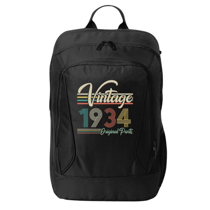 Vintage Original Parts 1934 90th Birthday City Backpack