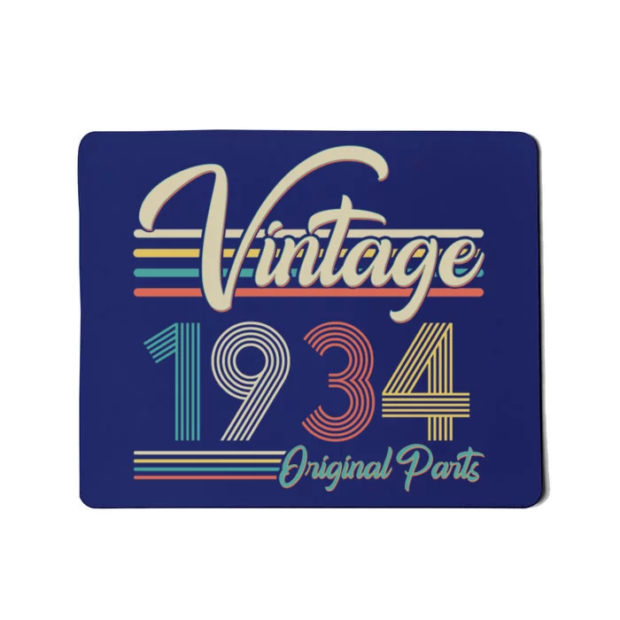 Vintage Original Parts 1934 90th Birthday Mousepad