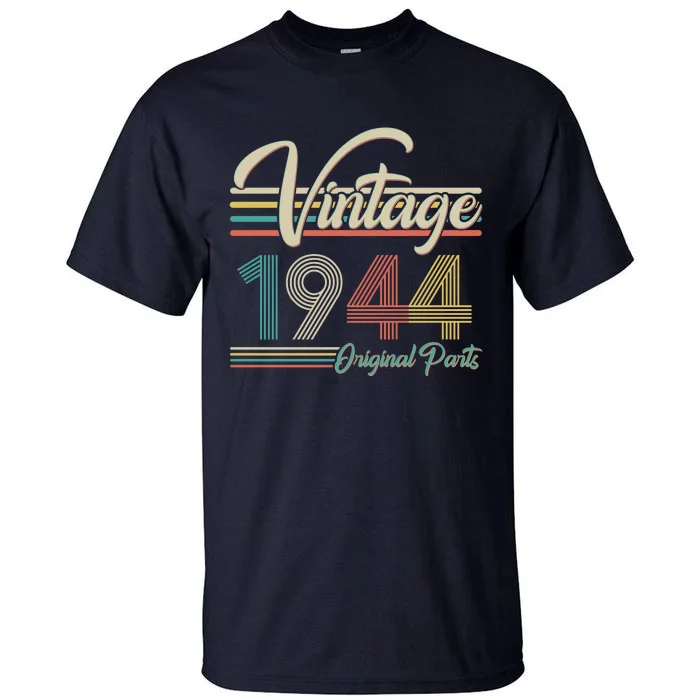 Vintage Original Parts 1944 80th Birthday Tall T-Shirt