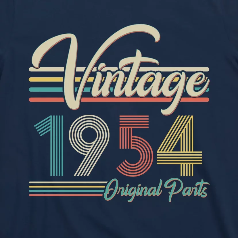 Vintage Original Parts 1954 70th Birthday T-Shirt