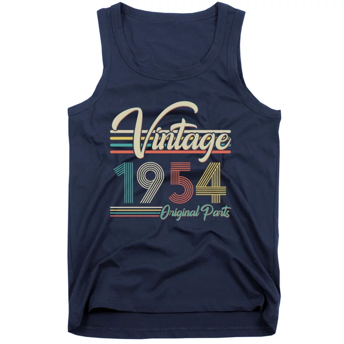 Vintage Original Parts 1954 70th Birthday Tank Top