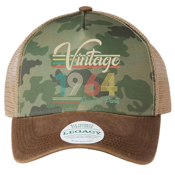 Vintage Original Parts 1964 60th Birthday Legacy Tie Dye Trucker Hat