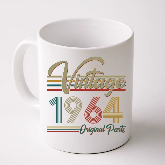 Vintage Original Parts 1964 60th Birthday Front & Back Coffee Mug