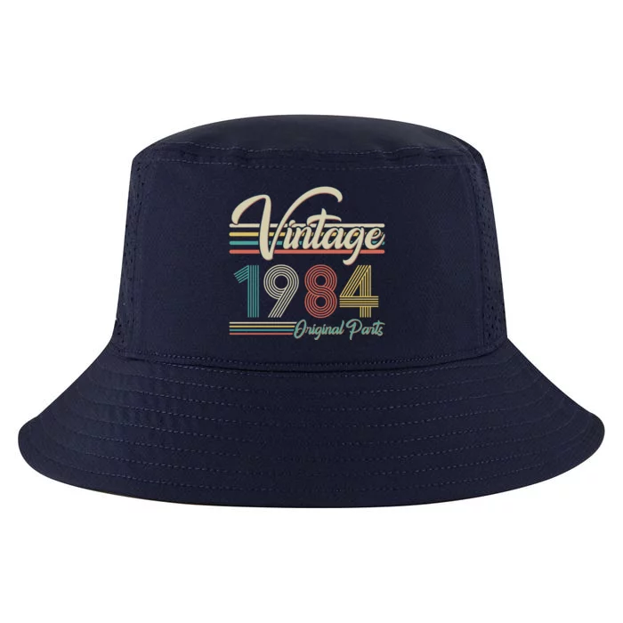 Vintage Original Parts 1984 40th Birthday Cool Comfort Performance Bucket Hat