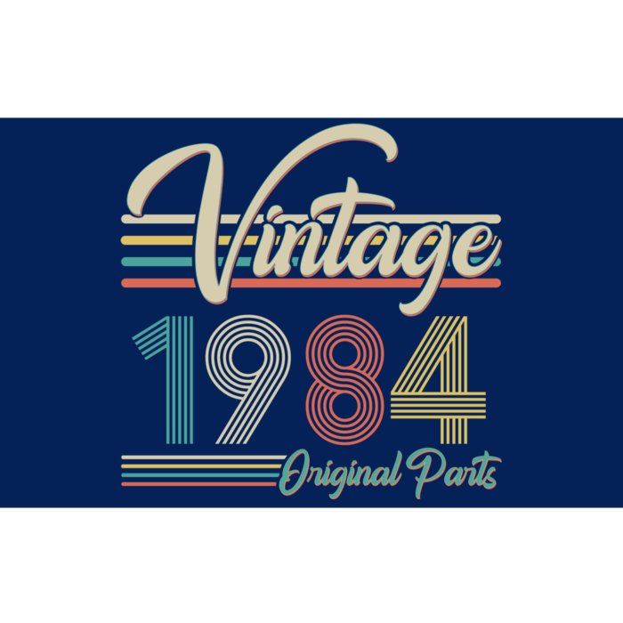 Vintage Original Parts 1984 40th Birthday Bumper Sticker