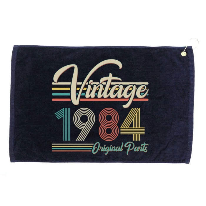 Vintage Original Parts 1984 40th Birthday Grommeted Golf Towel