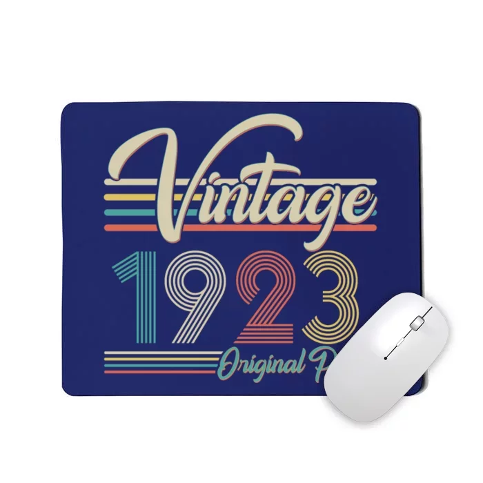 Vintage Original Parts 1923 100th Birthday Mousepad