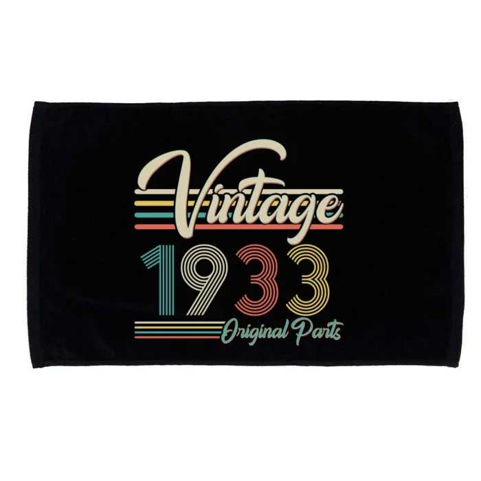 Vintage Original Parts 1933 90th Birthday Microfiber Hand Towel