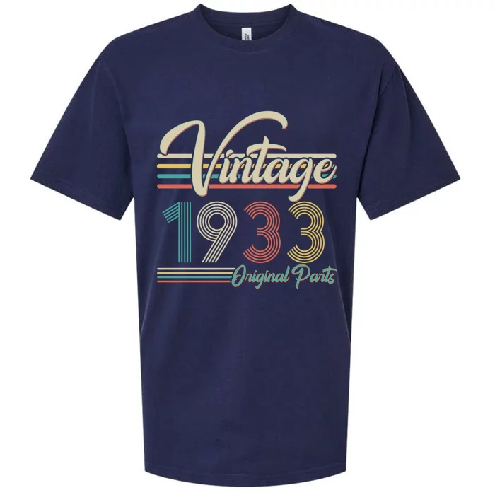 Vintage Original Parts 1933 90th Birthday Sueded Cloud Jersey T-Shirt