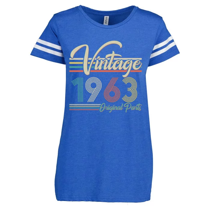 Vintage Original Parts 1963 60th Birthday Enza Ladies Jersey Football T-Shirt