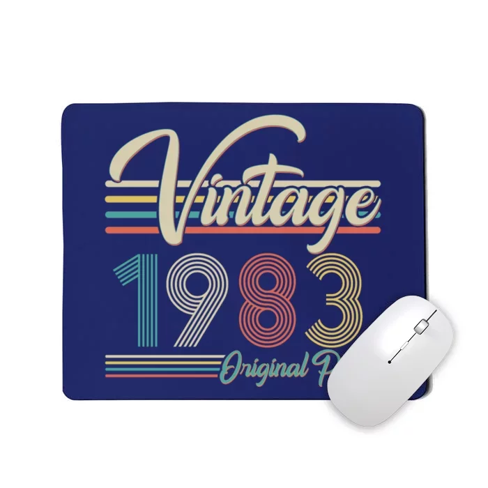 Vintage Original Parts 1983 40th Birthday Mousepad