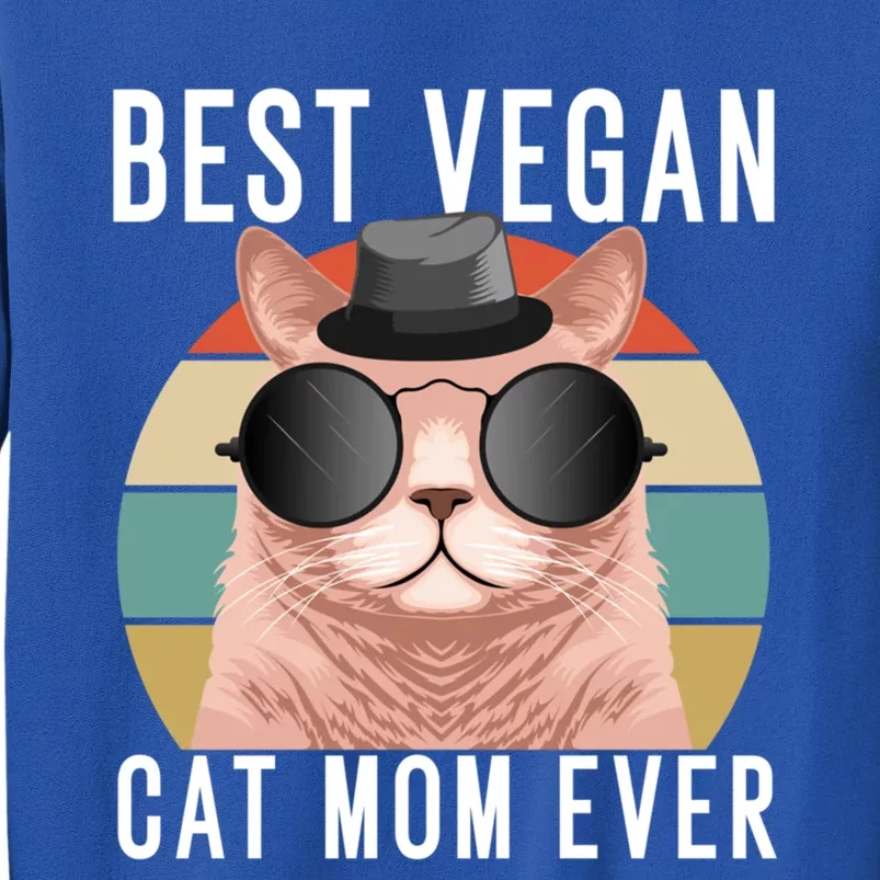 Veganism Or Plant Based A Vegan Mom Best Vegan Cat Mom Ever Great Gift Sweatshirt