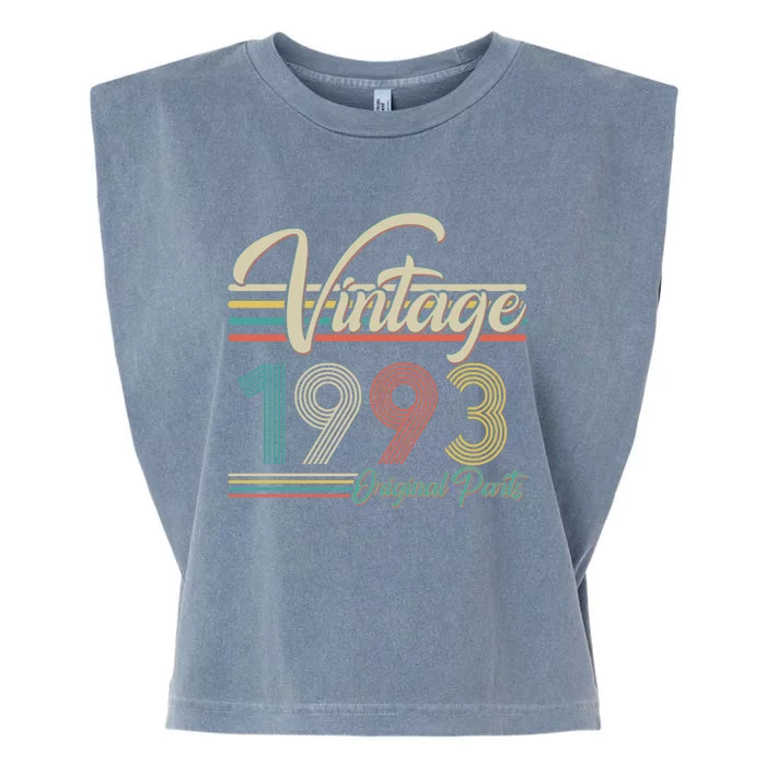 Vintage Original Parts 1993 30th Birthday Garment-Dyed Women's Muscle Tee