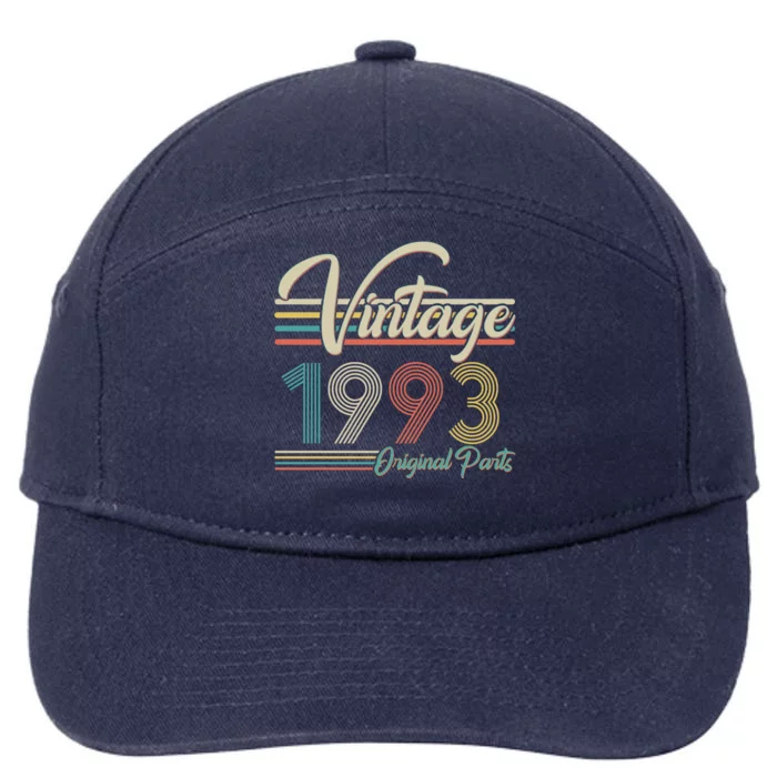 Vintage Original Parts 1993 30th Birthday 7-Panel Snapback Hat