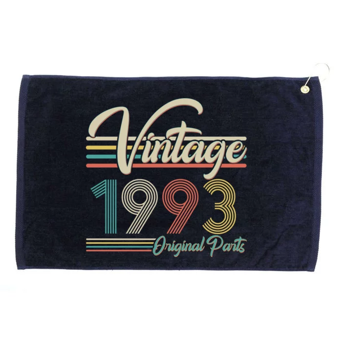 Vintage Original Parts 1993 30th Birthday Grommeted Golf Towel