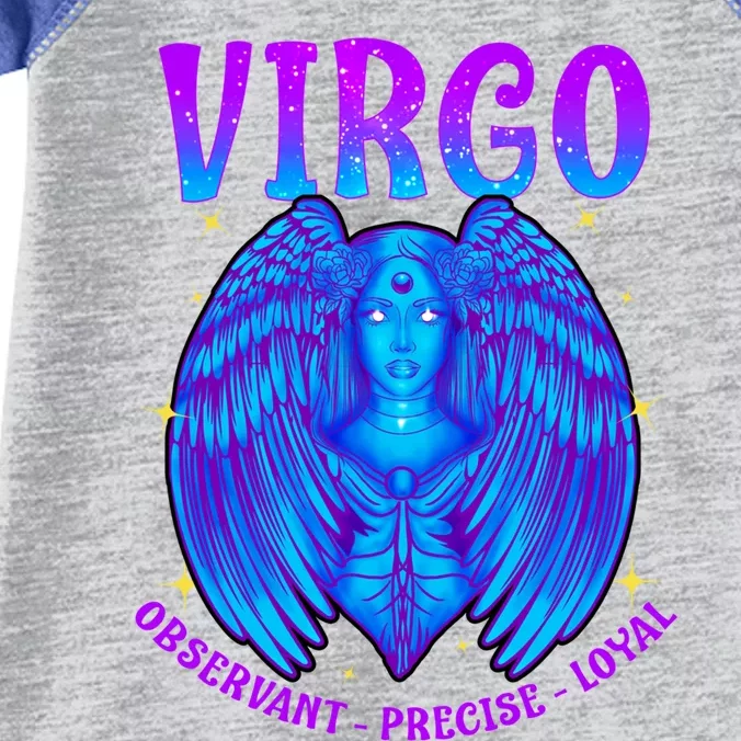 Virgo Observant Precise Loyal Virgo Zodiac Gift Infant Baby Jersey Bodysuit