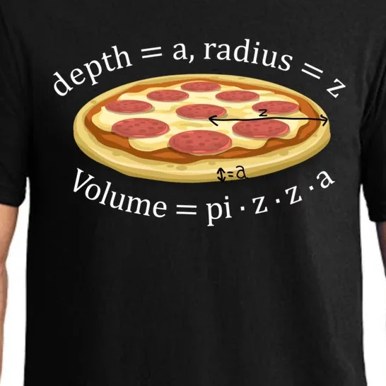 Volume Of Pizza Funny Math Gift Pajama Set