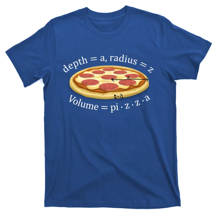 Volume Of Pizza Funny Math Gift T-Shirt