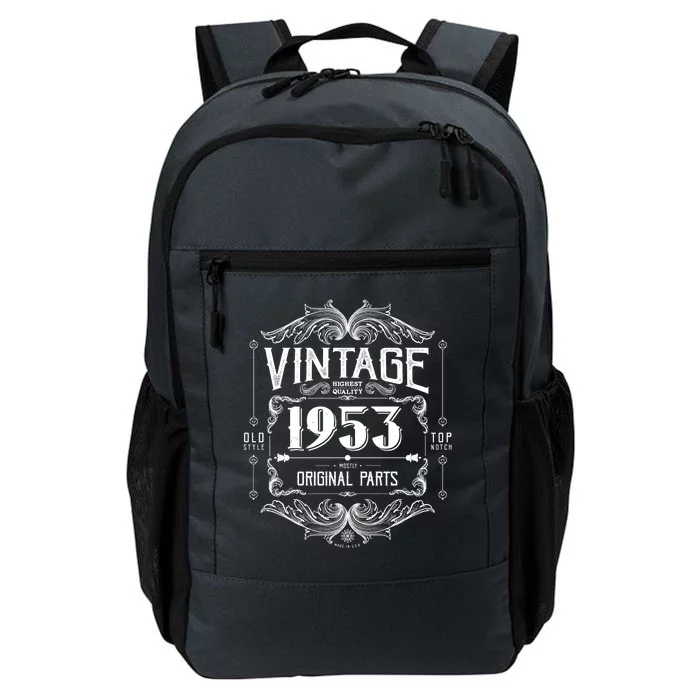 Vintage Old Style Top Notch Mostly Original Parts Whiskey Label 1953 70 Daily Commute Backpack