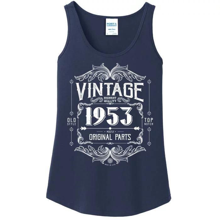 Vintage Old Style Top Notch Mostly Original Parts Whiskey Label 1953 70 Ladies Essential Tank