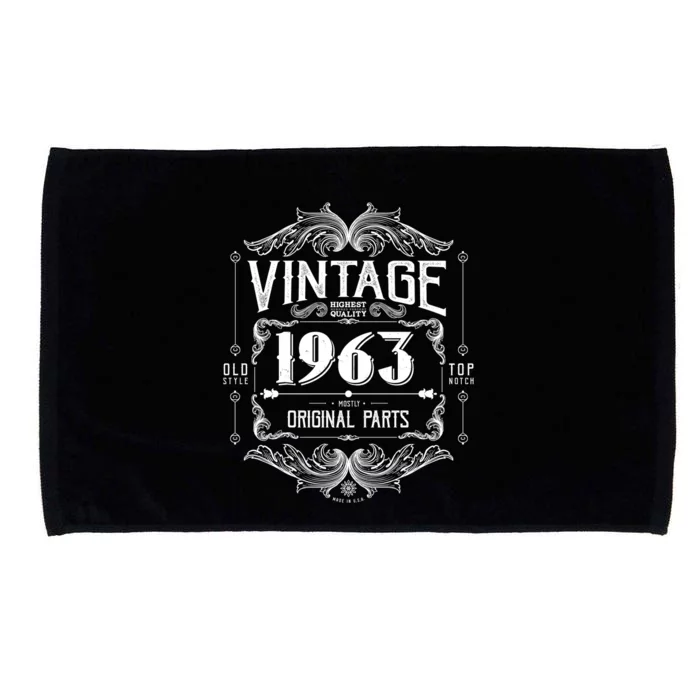 Vintage Old Style Top Notch Mostly Original Parts Whiskey Label 1963 60 Microfiber Hand Towel