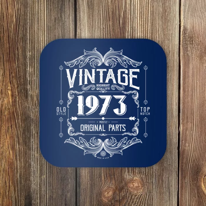 Vintage Old Style Top Notch Mostly Original Parts Whiskey Label 1973 50 Coaster