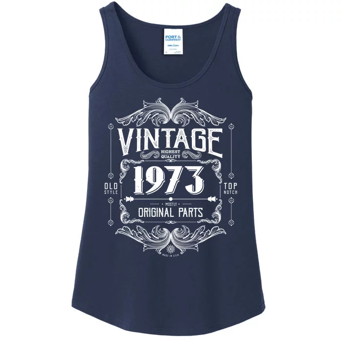 Vintage Old Style Top Notch Mostly Original Parts Whiskey Label 1973 50 Ladies Essential Tank