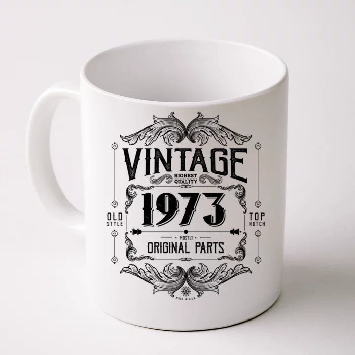 Vintage Old Style Top Notch Mostly Original Parts Whiskey Label 1973 50 Front & Back Coffee Mug