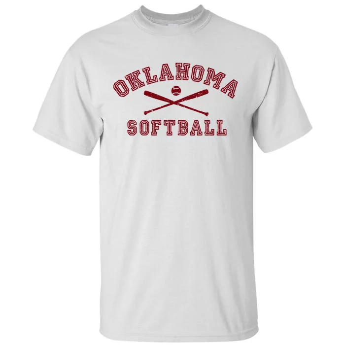 Vintage Oklahoma Softball Gear Tall T-Shirt